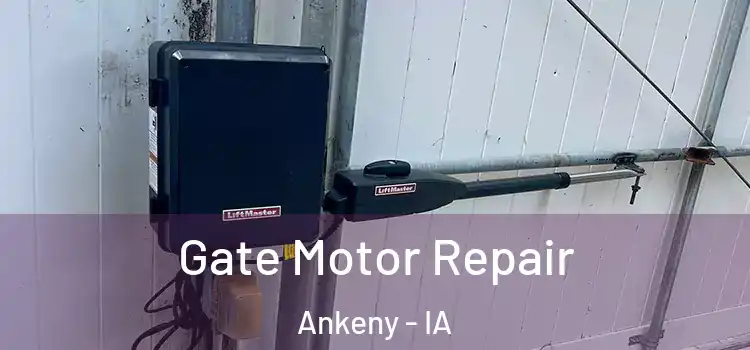 Gate Motor Repair Ankeny - IA